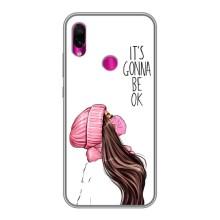 Чехол с печатью для Xiaomi Redmi Note 7 Pro - (Мода) (AlphaPrint) (Коронавирус)