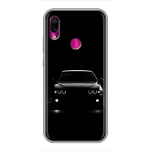 Чехол для Сяоми Редми Ноут 7 Про - с принтом БМВ (AlphaPrint) (Машина BMW)