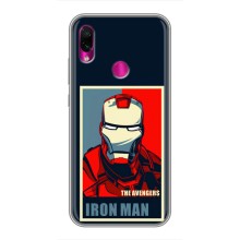 Чехол Супергерой Железный человек на Xiaomi Redmi Note 7 Pro – Art Iron man