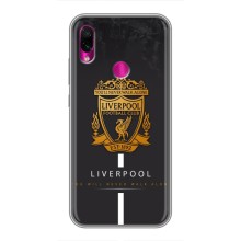 Силиконовые Чехлы принт Футбол на Xiaomi Redmi Note 7 Pro – Liverpool