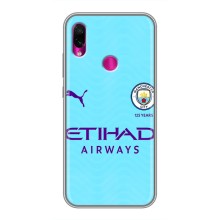 Силиконовые Чехлы принт Футбол на Xiaomi Redmi Note 7 Pro (Man City)