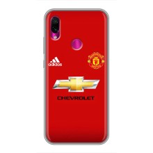 Силиконовые Чехлы принт Футбол на Xiaomi Redmi Note 7 Pro – Man United