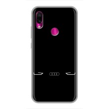 Силиконовый бампер с картинкой машины на Xiaomi Redmi Note 7 Pro – Силует Audi