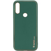 Кожаный чехол Xshield для Xiaomi Redmi Note 7 / Note 7 Pro / Note 7s – Зеленый