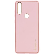 Кожаный чехол Xshield для Xiaomi Redmi Note 7 / Note 7 Pro / Note 7s – Розовый