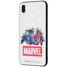 Защитный чехол с глянцевой картинкой MARVEL для Xiaomi Redmi Note 7