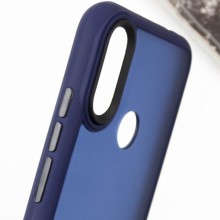 Чехол TPU+PC Lyon Frosted для Xiaomi Redmi Note 7 / Note 7 Pro / Note 7s – Темно-синий