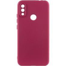 Чохол TPU GETMAN Liquid Silk Full Camera для Xiaomi Redmi Note 7 / Note 7 Pro / Note 7s – Бордовий