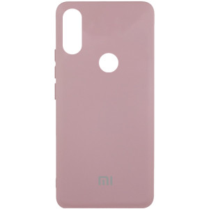 Чохол Silicone Cover Lakshmi (AAA) with Logo для Xiaomi Redmi Note 7 / Note 7 Pro / Note 7s – Рожевий