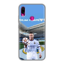 Чехол (TPU) с Футболистом на Xiaomi Redmi Note 7 (Mbappe Real)