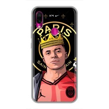 Чехол (TPU) с Футболистом на Xiaomi Redmi Note 7 (Mbappe King)