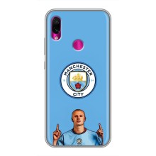 Чехлы с футболистом Ерлинг Холанд для Xiaomi Redmi Note 7 (AlphaPrint) (Холанд Манчестер Сити)