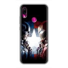 Чохли з героями Марвел Xiaomi Redmi Note 7 (VPrint)