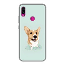 Чехлы с собаками для Xiaomi Redmi Note 7 (VPrint) (Корги)