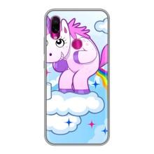 Чохол Unicorn на Xiaomi Redmi Note 7 (Веселка Єдиноріга)