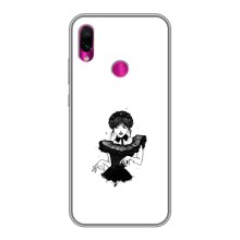 Чехлы Венсдей на Xiaomi Redmi Note 7 Уэнсдей (AlphaPrint) (танец Уэнздей)