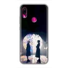 Чехлы Венсдей на Xiaomi Redmi Note 7 Уэнсдей (AlphaPrint) (Уэнздей и Инид)