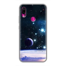 Космические Чехлы для Сяоми Редми Ноут 7 (VPrint) (Космический вид)
