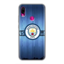 Силиконовые Чехлы принт Футбол на Xiaomi Redmi Note 7 – ManCity