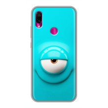 Силиконовые Чехлы (смешные стикеры) для Xiaomi Redmi Note 7 – Одноглазик