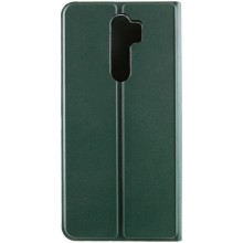 Кожаный чехол книжка GETMAN Elegant (PU) для Xiaomi Redmi Note 8 Pro – Зеленый