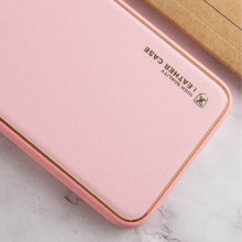Кожаный чехол Xshield для Xiaomi Redmi Note 8 Pro – Розовый