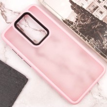 Чехол TPU+PC Lyon Frosted для Xiaomi Redmi Note 8 Pro – Розовый