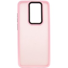 Чехол TPU+PC Lyon Frosted для Xiaomi Redmi Note 8 Pro – Розовый