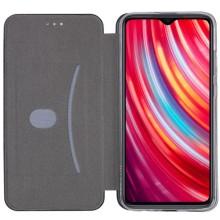 Кожаный чехол-книжка Classy для Xiaomi Redmi Note 8 Pro – Золотой