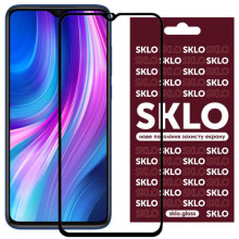 Защитное стекло SKLO 3D для Xiaomi Redmi Note 8 Pro – Черный
