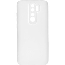 Чохол TPU GETMAN Liquid Silk Full Camera для Xiaomi Redmi Note 8 Pro – Білий
