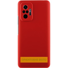 Чохол TPU GETMAN Liquid Silk Full Camera для Xiaomi Redmi Note 8 Pro – Червоний