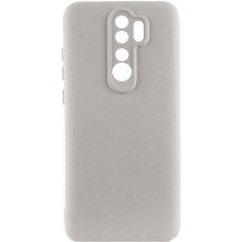 Чохол TPU GETMAN Liquid Silk Full Camera для Xiaomi Redmi Note 8 Pro (Сірий)