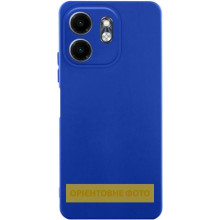 Чохол TPU GETMAN Liquid Silk Full Camera для Xiaomi Redmi Note 8 Pro – Синій