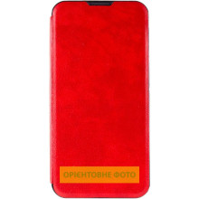 Шкіряний чохол-книжка Belora для Xiaomi Redmi Note 8 Pro – Червоний