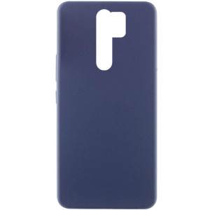 Чехол Silicone Cover Lakshmi (AAA) для Xiaomi Redmi Note 8 Pro (Темно-синий)