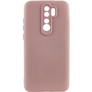 Чехол Silicone Cover Ummi Lakshmi Full Camera (AA) для Xiaomi Redmi Note 8 Pro – Розовый