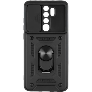 Чехол Ummi Camshield Serge Ring для Xiaomi Redmi Note 8 Pro – Черный