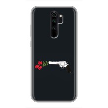 Чехлы (ART) Цветы на Xiaomi Redmi Note 8 Pro (VPrint) (Неожиданные цветы)