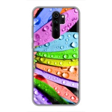 Чехлы (ART) Цветы на Xiaomi Redmi Note 8 Pro (VPrint) (Семицветик)