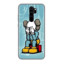 Чехлы для Xiaomi Redmi Note 8 Pro - Bearbrick Louis Vuitton (PREMIUMPrint) (Плач Bearbrick)