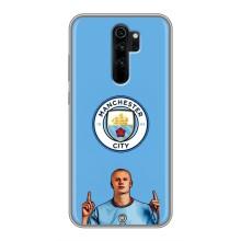 Чехлы с футболистом Ерлинг Холанд для Xiaomi Redmi Note 8 Pro (AlphaPrint) (Холанд Манчестер Сити)