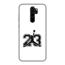 Чохли для Xiaomi Redmi Note 8 Pro - з картинкою JORDAN (AlphaPrint) – Jordan 23