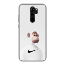 Чехлы с Обезьянами NFT для Xiaomi Redmi Note 8 Pro (AlphaPrint) (обезьяна NFT Nike)