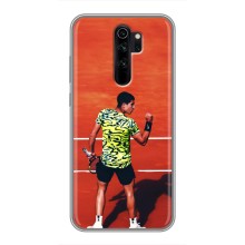 Чохли з прінтом Спортивна тематика для Xiaomi Redmi Note 8 Pro – Алькарас Тенісист