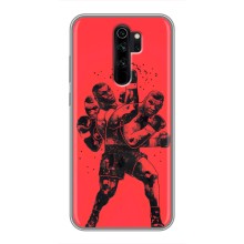 Чохли з прінтом Спортивна тематика для Xiaomi Redmi Note 8 Pro – Тайсон Бокс