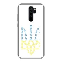 Чехлы для Xiaomi Redmi Note 8 Pro  Укр. Символика (AlphaPrint) (Герб из букв)