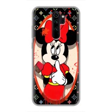 Чехол Disney Mouse Xiaomi Redmi Note 8 Pro (PREMIUMPrint) (Минни Маус ЛВ)