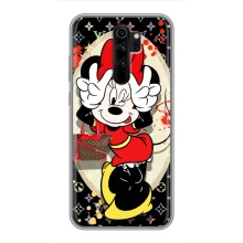 Чехол Disney Mouse Xiaomi Redmi Note 8 Pro (PREMIUMPrint) (Минни peace)