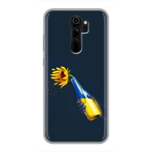 Чехол для Патриота Украины Xiaomi Redmi Note 8 Pro - (AlphaPrint) (Коктейль молотова)